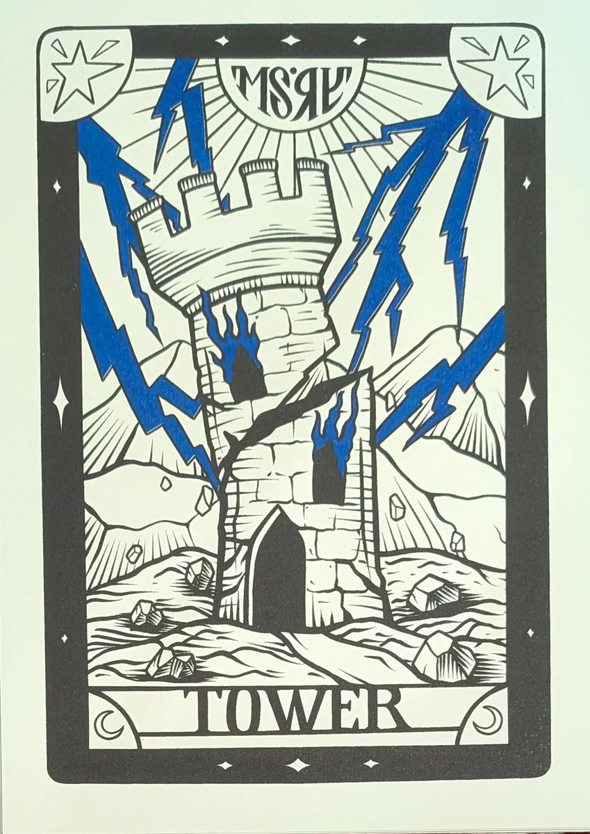 Tower - Blau